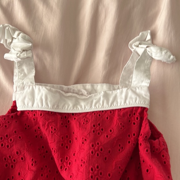 Janie and Jack Eyelet Romper 2T - Picture 2 of 5